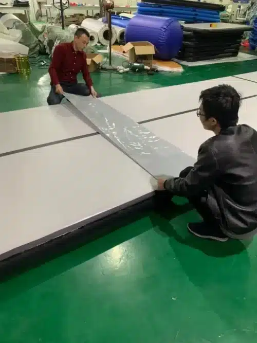 ⁦מזרן איירפלור 12 מטר AIRFLOOR מתנפח לאקרובטיקה⁩ – תמונה ⁦7⁩